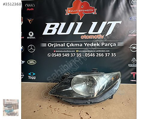 Seat ibiza sol far çıkma orjinal