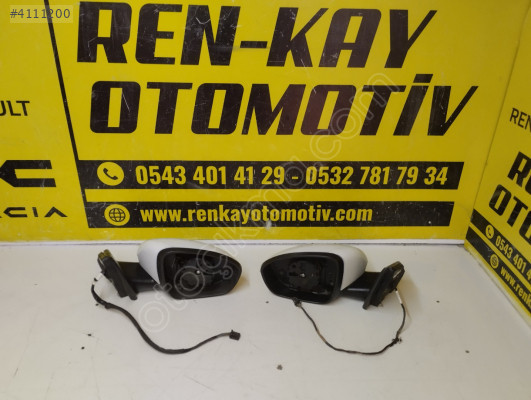 RENAULT MEGANE 4 SAĞ SOL DIŞ AYNA ORJ ÇIKMA RENKAY KOCAELİ