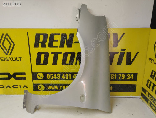 RENAULT CLİO 2 SOL ÖN ÇAMURLUK GRİ ÇIKMA RENKAY KOCAELİ