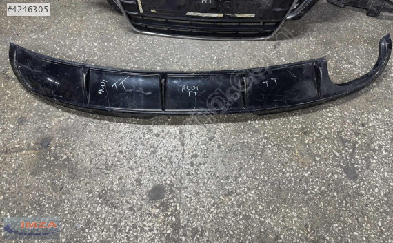 AUDİ TT ARKA TAMPON DİFÜZÖR ORİJİNAL ÇIKMA 2007-2014