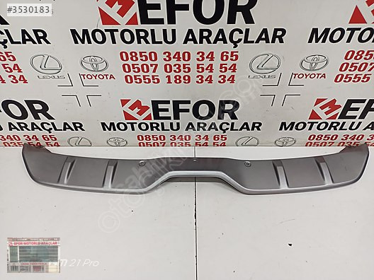 TOYOTA CHR ARKA DİFİZÖR ALT SIFIR ORJİNAL YEDEK PARÇA