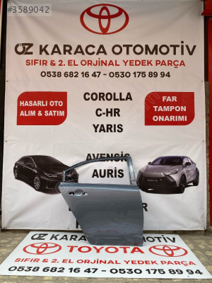 2019-2025 TOYOTA COROLLA ÇIKMA ORJİNAL SAĞ ARKA KAPI