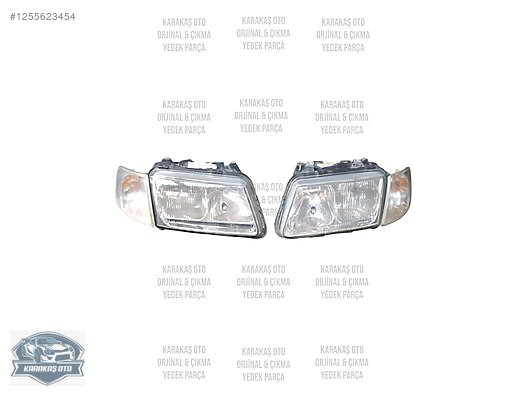 AUDİ A3 SAĞ SOL FAR TAKIM SİNYAL KOMPLE ORJİNAL 96303600