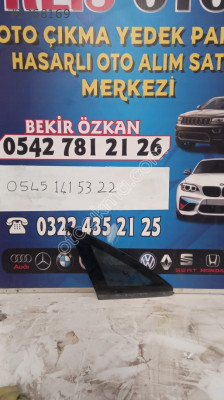 fiat linea sol arka kelebek camı