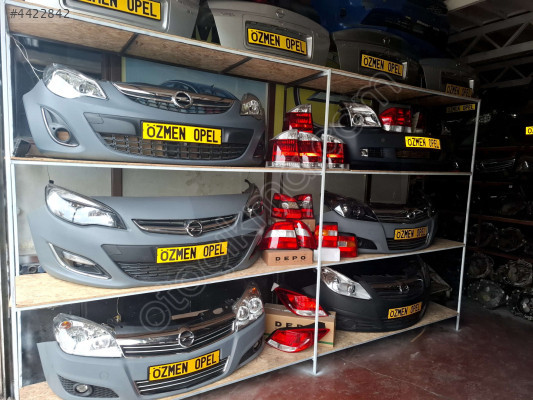ÖZMEN OPEL ASTRA F G H J ÖN TAMPON SAĞ SOL FAR SİS PANJUR IZGARA