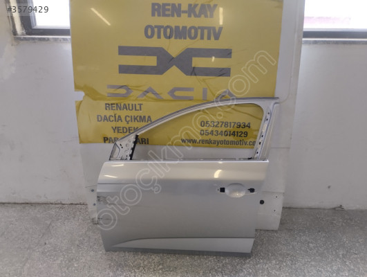 RENAULT MEGANE 4 SOL ÖN KAPI GRİ ORJ ÇIKMA RENKAY OTO KOCAELİ