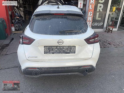 Nissan Juke 2021/2024-F16 Arka Tampon Üst Çıkma Parça