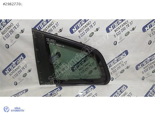 BMW X3 E83 KASA SOL ARKA KELEBEK CAMI ORJ ÇIKMA 51363413911