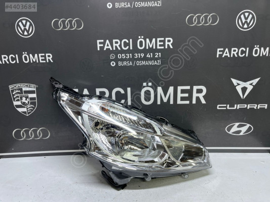 PEUGEOT 208 2012- SAĞ  ÖN FAR SIFIR