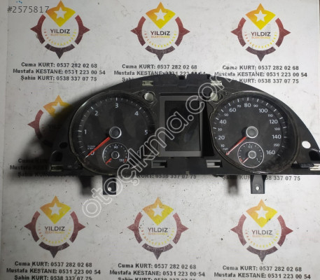 VOLKSWAGEN PASSAT B7 CIKMA GOSTERGE SAATI 3AA920970E