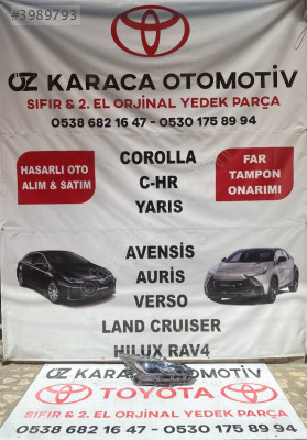 2019-2025 TOYOTA COROLLA ÇIKMA ORJİNAL HATASIZ SAĞ ÖN FAR