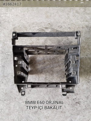 BMW E60 TEYP KAFESİ ÇERÇEVESİ VE BAKALİT