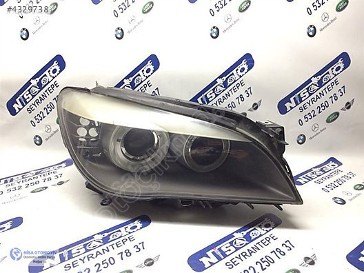 BMW 7 SERİSİ F01 KASA SAĞ FAR MAKYAJSIZ XENON ORJ ÇIKMA 7182138
