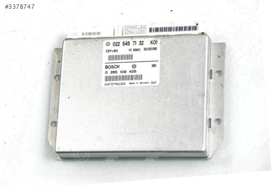 Mercedes W168 ESP+BA Beyni 0265109425 0225457132 Orijinal Çıkma