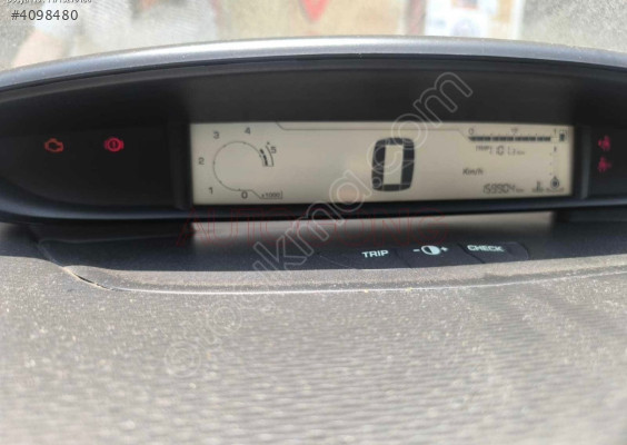 Citreon c4 gösterge otomatik paneli çıkma orijinal