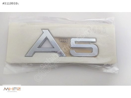 AUDI A5 ARKA BAGAJ ARMA AMBLEM YAZISI 1 SINIF KALITE