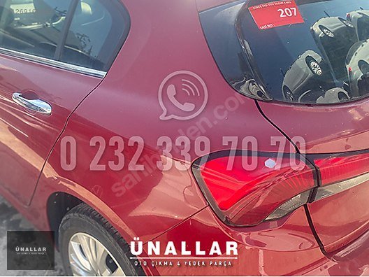FİAT EGEA SOL ARKA ÇAMURLUK ve TÜM AKSAMLAR| ÜNALLAR OTO ÇIKMA |