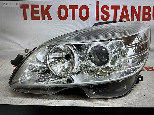 MERCEDES C SERİSİ 204 KASA SOL DÜZ FAR