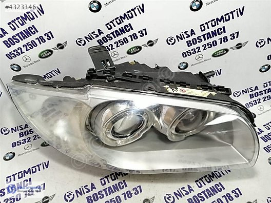 BMW 1 SERİSİ E87 KASA SAĞ FAR XENON ORJ ÇIKMA 63117159302