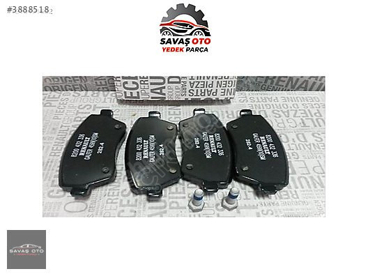 KANGOO 3 08+ / CİTAN 13-21 / ÖN FREN BALATASI TKM 410601334R ORJ