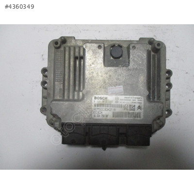 Peugeot 207 1.4 Motor Beyni 0281012529 EDC16C34 9663475880