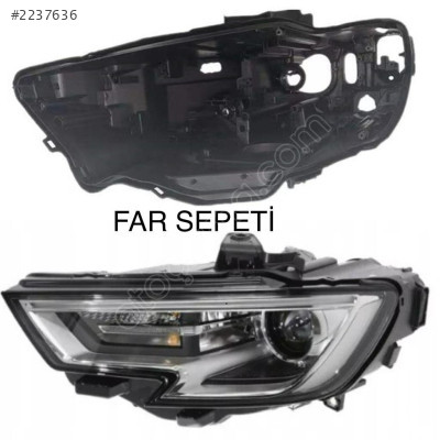 AUDİ A3 SOL FAR KASASI SIFIR 2017-2019 UYUMLU