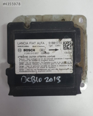 fiat doblo 2013 çıkma orjinal airbag beyni (son fiyat)