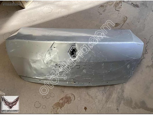 Renault Symbol Modeli İçin Çıkma Bagaj Kapağı