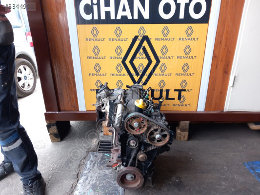 Renault kangoo 1.5 dci 85 hp euro 4 önden marşlı motor