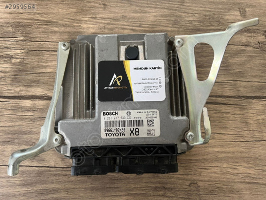 TOYOTA COROLLA-AURİS 1NDE ÇIKMA ORJİNAL MOTOR BEYNİ X8