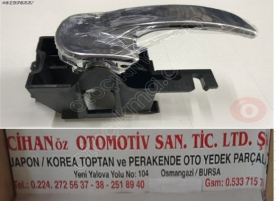 NİSSAN NAVARA KROM SAĞ İÇ KAPI KOLU 2006