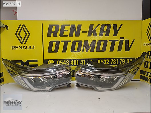 RENAULT TRAFİC 4 SAĞ SOL FAR 2020 2024 ORJ ÇIKMA RENKAY OTO