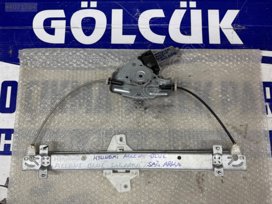 Hyundai Accent Blue Sağ Arka Kapı Cam Motoru/Krikosu ORJİNAL