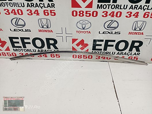 TOYOTA COROLLA SAĞ ÖN KAPI ÜST CITASI ÇIKMA ORİJİNAL 2019-2023