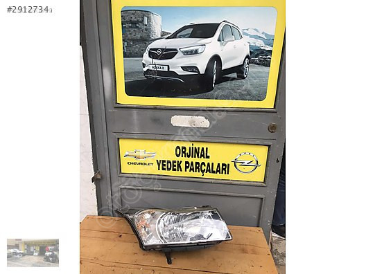Chevrolet cruze çıkma sağ ön far ORJİNAL OTO OPEL