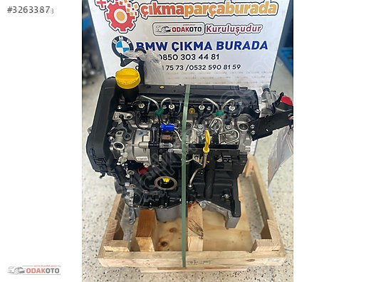 Renault Kangoo 1.5 Dci Euro4 (K9K87F8) Motor Sıfır Faturalı