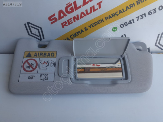 RENAULT CLİO 5 GÜNEŞLİK SAĞ ORİJİNAL SIFIR