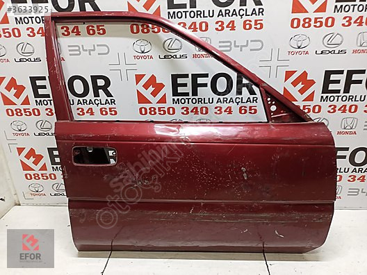 TOYOTA COROLLA SAĞ ÖN KAPI ÇIKMA ORİJİNAL PARÇA 1990-1992