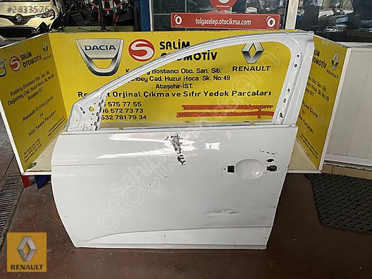 RENAULT MEGANE 4 SOL ÖN KAPI CIKMA ORJINAL VE DİĞER PARCALAR