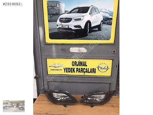 Opel astra j makyajsız kasa sağ sol sis farı