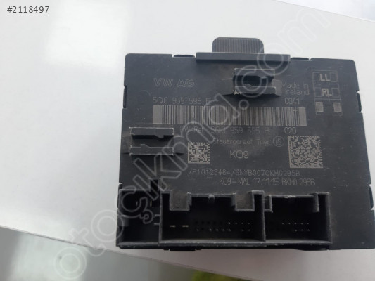 5Q0959595E Kapı Kontrol Beyni Sol - Passat - Tiguan - Audi A