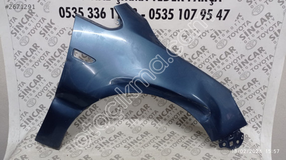 OPEL ASTRA J 2010 2020 SAĞ ÖN ÇAMURLUK ÇIKMA ORJİNAL