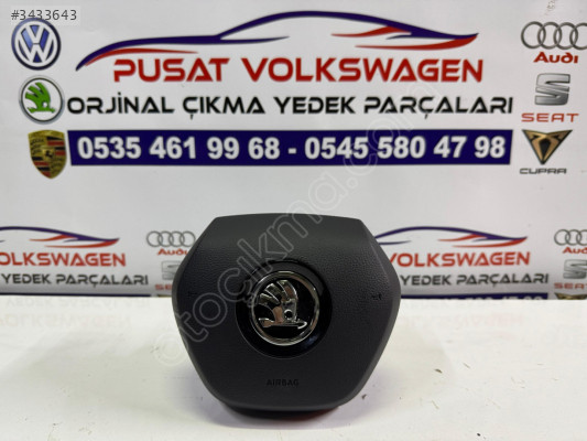 SKODA KODIAQ KAROQ KAMIQ DİREKSİYON AİRBAG SIFIR 3V0880201AN