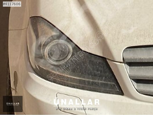 2012 MERCEDES C180 W204 SOL FAR | ÜNALLAR OTO ÇIKMA |