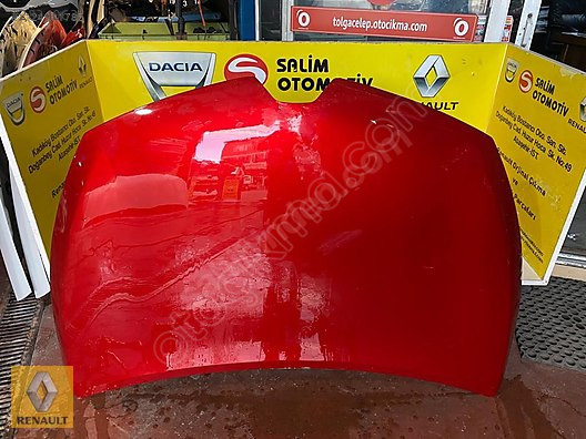 Clio4 için Orjinal Renault Çıkma Ön Kaput ve Diğer Parçalar