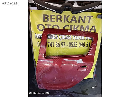 Dacia Sandero sol arka kapı 7.750 TL