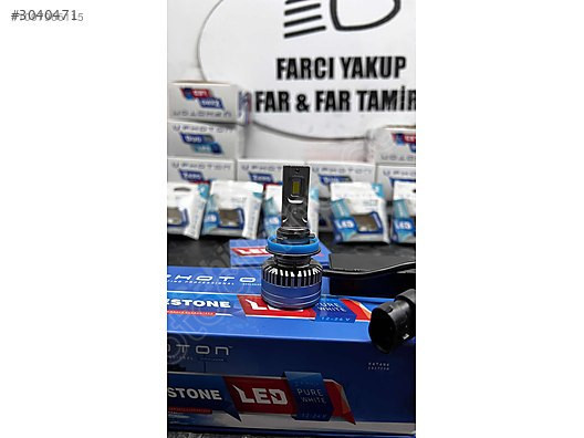 PHOTON H8-H9-H11-H16 MILESTONE LED AMPUL SIFIR 1 SENE GARANTİLİ