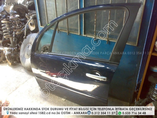 citroen c3 çıkma sol ön kapı