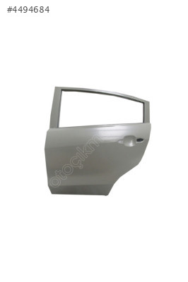 Kia Rio Sd Arka Kapi Komple Sol Gri Boyali İceli/Çekomastikli