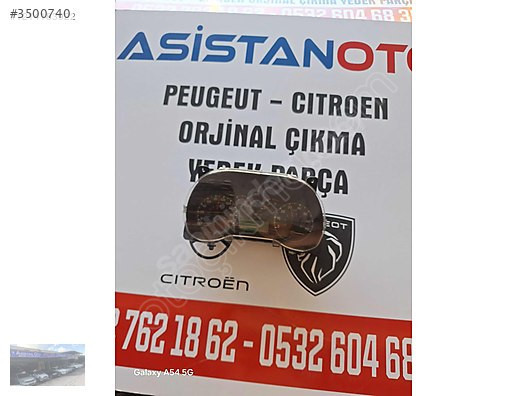 Citroen Nemo gösterge saati asistan oto